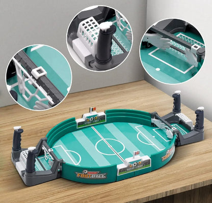 Mini Table Football Game | Tabletop Soccer Board Game Toy with 6 Mini Balls | Interactive Desktop Soccer for Kids & Adults | Eid, Party & Gift Idea.