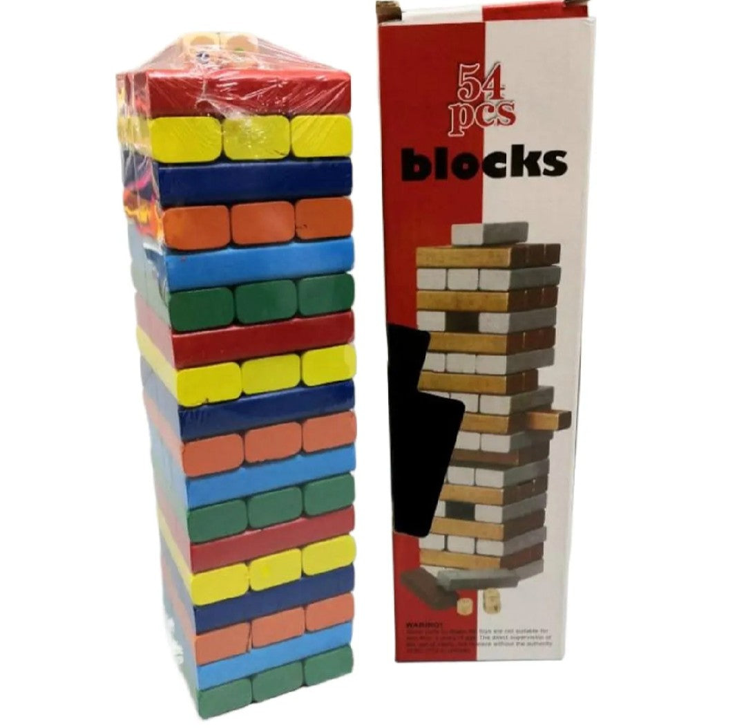 JENGA Wooden Stacking Game Tower