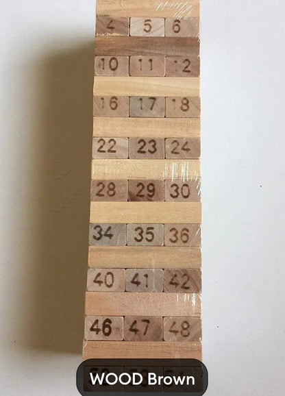 JENGA Wooden Stacking Game Tower