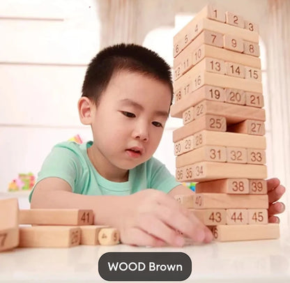 JENGA Wooden Stacking Game Tower