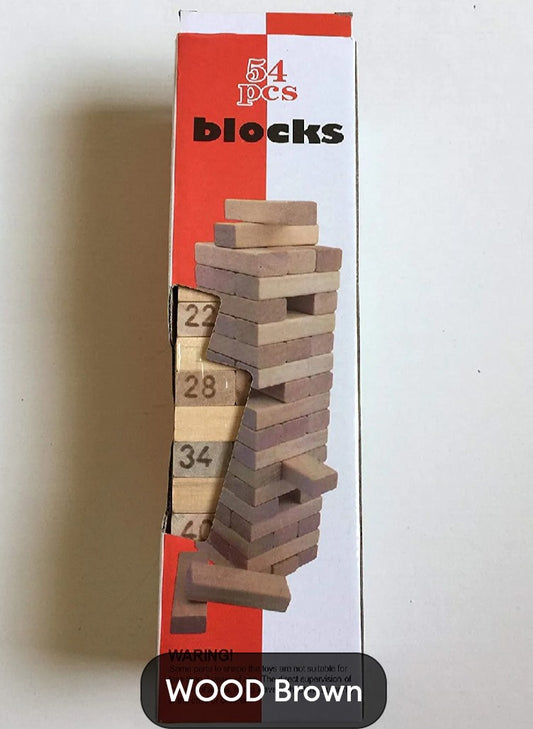 JENGA Wooden Stacking Game Tower