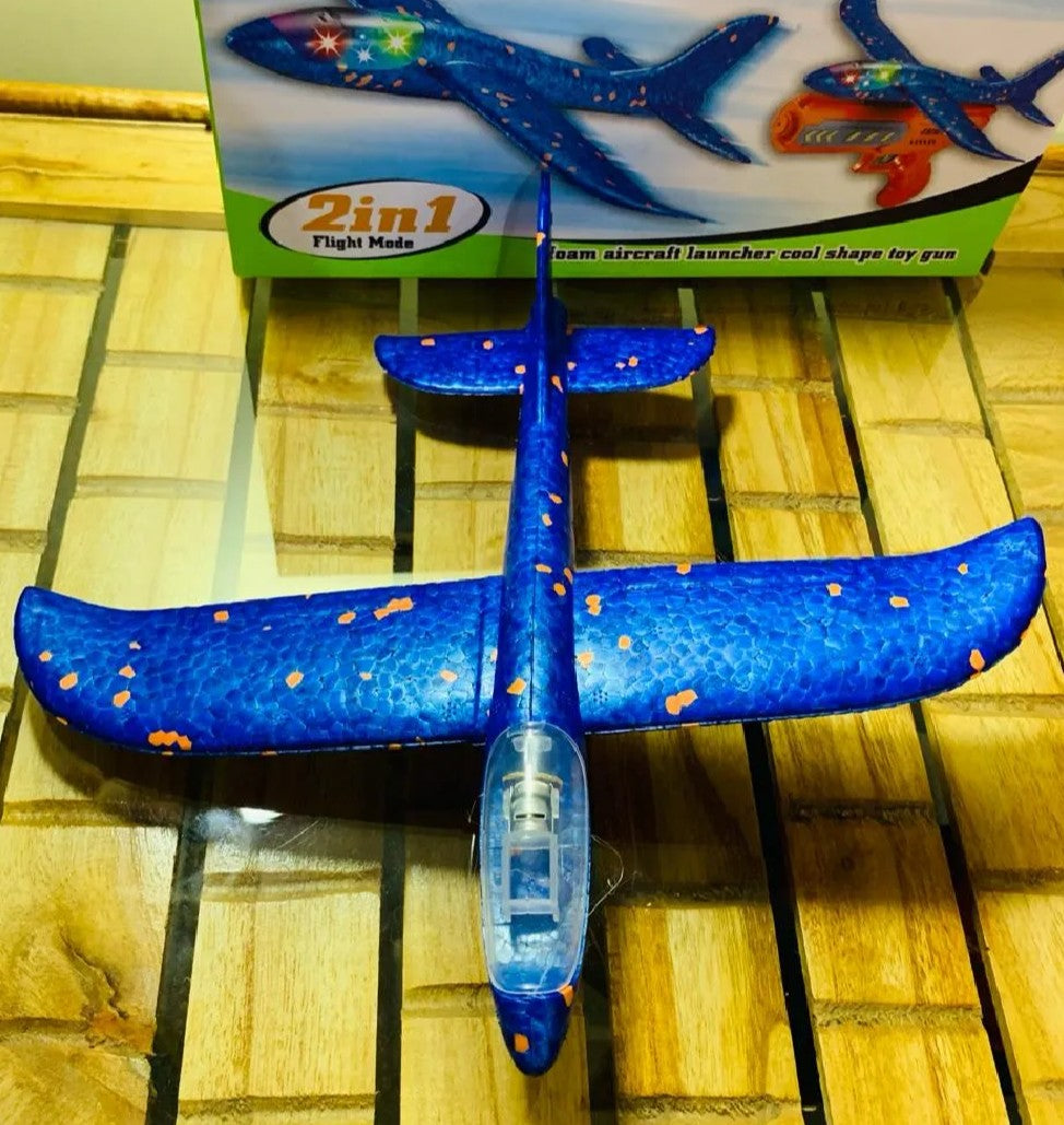Airplane Launch Toy with Gun Game for Children (small)-Best Toy For Kids